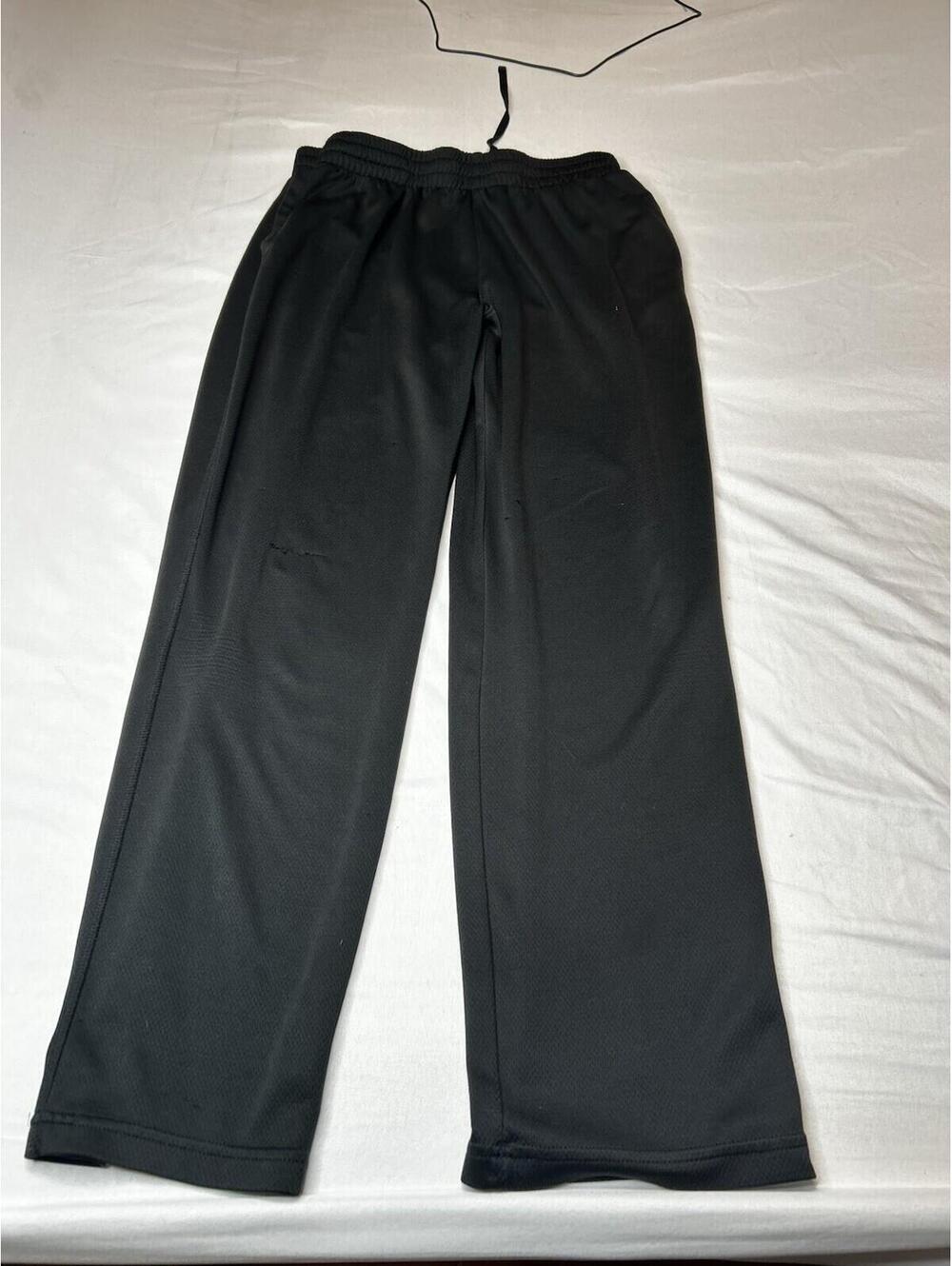 DSG Mens Athletic Training Pants Black Performance Sweatpants Size L 36x30